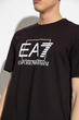 Футболка бавовняна чоловіча EA7 Train Visibility M Tee Loose M Чорна (8056787403871) - зображення 4