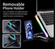 Охлаждающая подставка для ноутбука 15-17.3 дюймов Ice Coorel K9 RGB - изображение 4