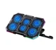 Охлаждающая подставка для ноутбука 15-17.3 дюймов Ice Coorel N6 RGB - изображение 1