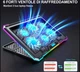 Підставка для ноутбука 15-17.3 дюймів Ice Coorel K15 RGB - зображення 2