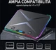 Підставка для ноутбука 15-17.3 дюймів Ice Coorel K15 RGB - зображення 8