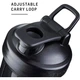 Шейкер спортивний BlenderBottle Pro45 1270ml Black (Pro45_Black) - зображення 3