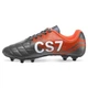 Бутсы футбольные детские Zelart Yuke CR7 Action 8003-1 размер 43 Grey-Orange - изображение 2