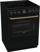 Плита Gorenje електрична склокерамічна, 71л, 60x60см, дисплей, програматор, приготування з паром, чорний матовий - зображення 9