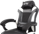 Fotel gamingowy Fury Gaming Chair Avenger M+ Black-White (NFF-1710) - obraz 8