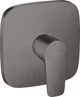 Наружная часть смесителя скрытого монтажа для душа HANSGROHE Talis E 71765340 черный матовый хром 1 потребитель - изображение 1