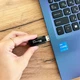 Флеш-накопичувач Mibrand USB 3.2 Gen1 Marten 32GB Black (MI3.2/MA32P10B) - изображение 4