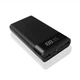 Корпус Power bank box 18650х6шт з ліхтариком. Портативний зарядний пристрій black - зображення 3