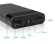 Корпус Power bank box 18650х6шт з ліхтариком. Портативний зарядний пристрій black - зображення 6