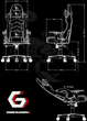 Fotel gamingowy Gembird Scorpion Black/Red (GC-SCORPION-02X) - obraz 8