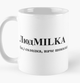 Чашка Керамічна кружка з принтом ЛюдMilka Люда Людмила Біла 330 мл - зображення 1