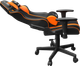 Fotel gamingowy Gembird Scorpion Black/Orange (GC-SCORPION-04X) - obraz 5