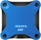 SSD диск ADATA SD600Q 240GB 2.5" USB 3.2 3D NAND Blue (D600Q-240GU31-CBL) External - изображение 1