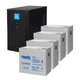 Комплект резервного живлення: ДБЖ Kraft PSW3000VA/2400W(LCD)48V UPS + акумулятор Trinix 45 Аг гелевий (4 шт.) (42-00064-7) - изображение 1