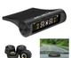 Датчики тиску в шинах автомобіля TPMS на 4 бездротові датчики тиску та температури із сонячною панеллю Solar - зображення 3