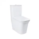 Унітаз Nando напольний Rimless 620х345х800 мм із сидінням Slim Duroplast/ Soft-close/ Quick relase White Qtap - зображення 1