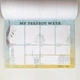 Тижневий планер LifeFLUX My perfect week, вишиванка, A4, 52 арк., жовто-блакитний (LFWEEPEM010) - зображення 6