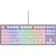 Клавіатура Hator Rockfall 2 Mecha TKL Orange USB Lilac (HTK-724) [92406] - зображення 1