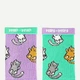 Носки NOSKAR Kitten Lavander коттон 36-40 Разноцветные (ROZ6501001688) - изображение 2