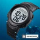 Мужские тактические часы Skmei Neon Black 1134 Store - изображение 6