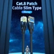 Патч-корд Vention CAT 8 SFTP Ethernet Slim Type, 3 m, Black (IKIBI) - изображение 5