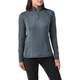 Термореглан жіночий 5.11 Tactical Women's Stratos 1/4 Zip Turbulence M (62417-545) - зображення 4