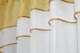 Кухонная гардина VR-Textil № 036к арка белый с золотистым 270х170 см (52-0244) - изображение 4