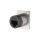 Разъём Roxtone RAE8FD-C5-B панельный RJ45 - изображение 2