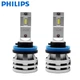 Комплект диодных ламп PHILIPS 11362UE2X2 H11 24W 12-24V Ultinon Essential G2 6500K - изображение 1