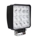 LED (Льод) фара квадратна МТЗ 48W, (16 діодів х 3 ват = 48 Ватів), широкий промінь 10/30V 6000K - зображення 7
