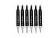 Маркеры, скетч маркеры TOUCH Sketch Marker Black 48 шт разноцветные + сумка (МХ-НФ-00007171) - изображение 3