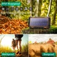 Портативне зарядне Solar Power Bank with LED light 20000mAh PN-W20S IPX4 2xUSB/Type-C 18W/3A PD/QC Qi - зображення 10