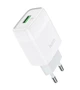 Адаптер сетевой HOCO Glorious single port charger C72Q |1USB, QC3.0/FCP/AFC, 3A, 18W| белый - изображение 1