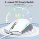 Мышь ONIKUMA Gaming CW908 RGB белая - изображение 4