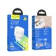 Адаптер сетевой HOCO Type-C to Lightning Cable Victorious single port charger set N24 |1Type-C, 20W/3A, PD/QC| белый - изображение 4