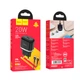 Адаптер сетевой HOCO Type-C to Type-C Cable Victorious single port charger set N24 |1Type-C, 20W/3A, PD/QC| черный - изображение 5