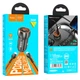 Адаптер автомобильный Hoco Type-C to Lightning Cable Blue whale Car charger set Z46A |1USB/Type-C, PD/QC, 30W/3A| серый - изображение 6