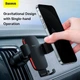 Держатель Baseus Metal Age II Gravity Car Mount (Air Outlet Version) (SUJS000001) черный - изображение 14