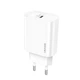 Адаптер сетевой USAMS T39 Single Port PD Fast Charger US-CC131 |1Type-C, 20W, PD3.0| белый - изображение 1