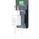 Адаптер сетевой Hoco Lightning Cable Star round dual Port charger set C88A |2USB, 2.4A| белый - изображение 4