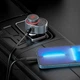 Адаптер автомобильный HOCO Alegria car BT FM transmitter E72 |2USB/Type-C, PD/QC, 45W/3A| черный - изображение 8