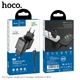 Адаптер сетевой Hoco Micro USB cable vigour N2 |1USB, 2.1A| (Safety Certified) белый - изображение 4