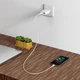 Адаптер сетевой Hoco Lightning Cable Max energy C78A |2USB, 2.4A| белый - изображение 6