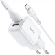 Адаптер сетевой Hoco Micro USB Cable Briar dual Port charger set N8 |2USB, 2.4A| (Safety Certified) белый - изображение 3