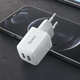 Адаптер сетевой Hoco Micro USB Cable Briar dual Port charger set N8 |2USB, 2.4A| (Safety Certified) белый - изображение 4