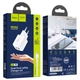 Адаптер сетевой Hoco Micro USB Cable Briar dual Port charger set N8 |2USB, 2.4A| (Safety Certified) белый - изображение 7