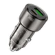 Адаптер автомобильный Hoco Spacious Car charger Z52 1USB/1Type-C 38Вт/3A PD/QC black - изображение 2
