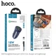 Адаптер автомобільний HOCO lightning cable Farsighted dual port QC3.0 car charger set Z39 |2USB, QC3.0, 3A/18W| синій - зображення 3