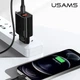 Адаптер сетевой USAMS T35 Fast Charger US-CC121 |1USB/1Type-C, 20W, PD3.0/QC| черный - изображение 3