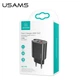 Адаптер сетевой USAMS T35 Fast Charger US-CC121 |1USB/1Type-C, 20W, PD3.0/QC| черный - изображение 5